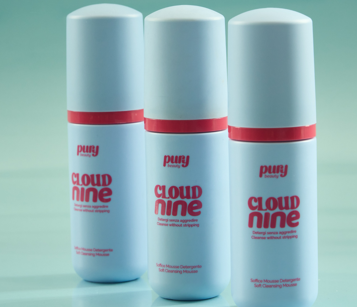 Cloud nine - Mousse detergente - Dettaglio