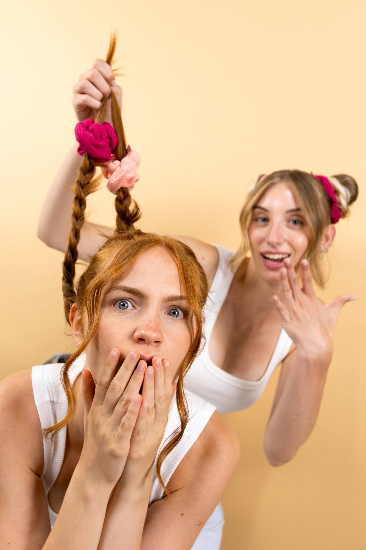 Two Peas in a Pod - Scrunchies Duo
