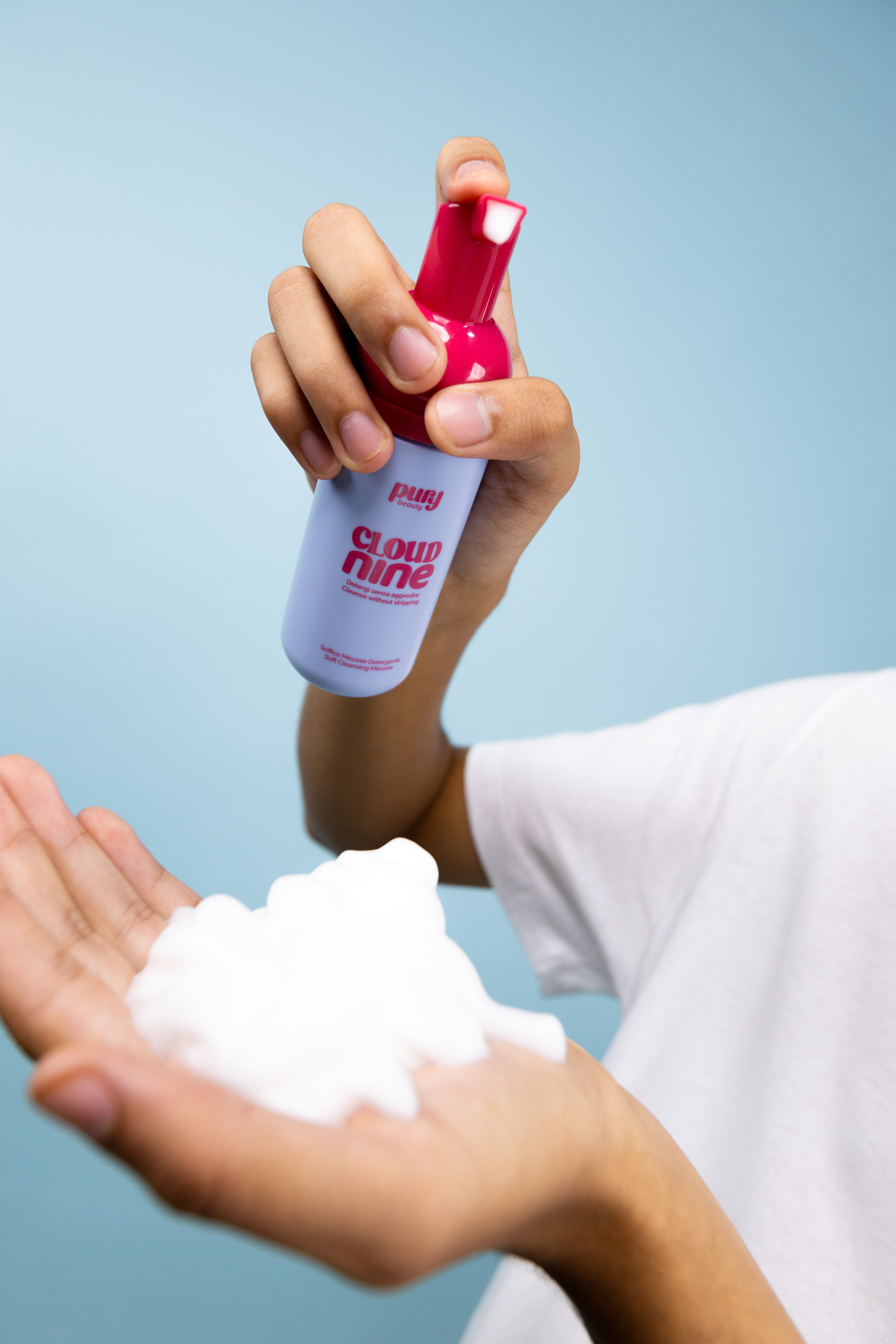 Collection of Cloud nine - Mousse detergente in a gallery layout